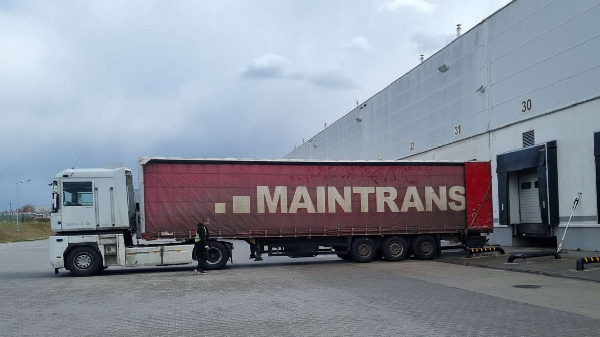 One more truck with humanitarian aid reached Ukraine!